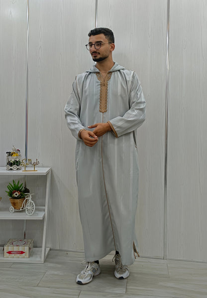 قميص خمري يد كاملة