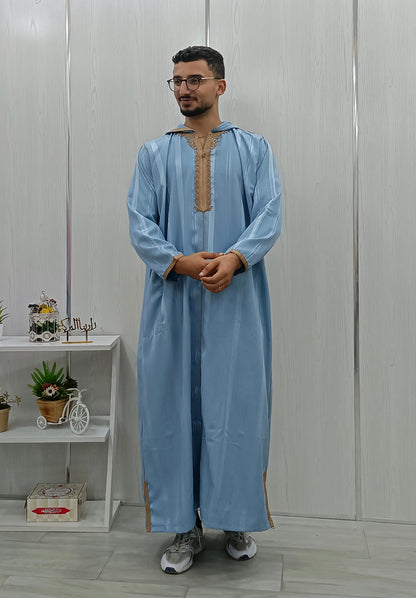 قميص خمري يد كاملة